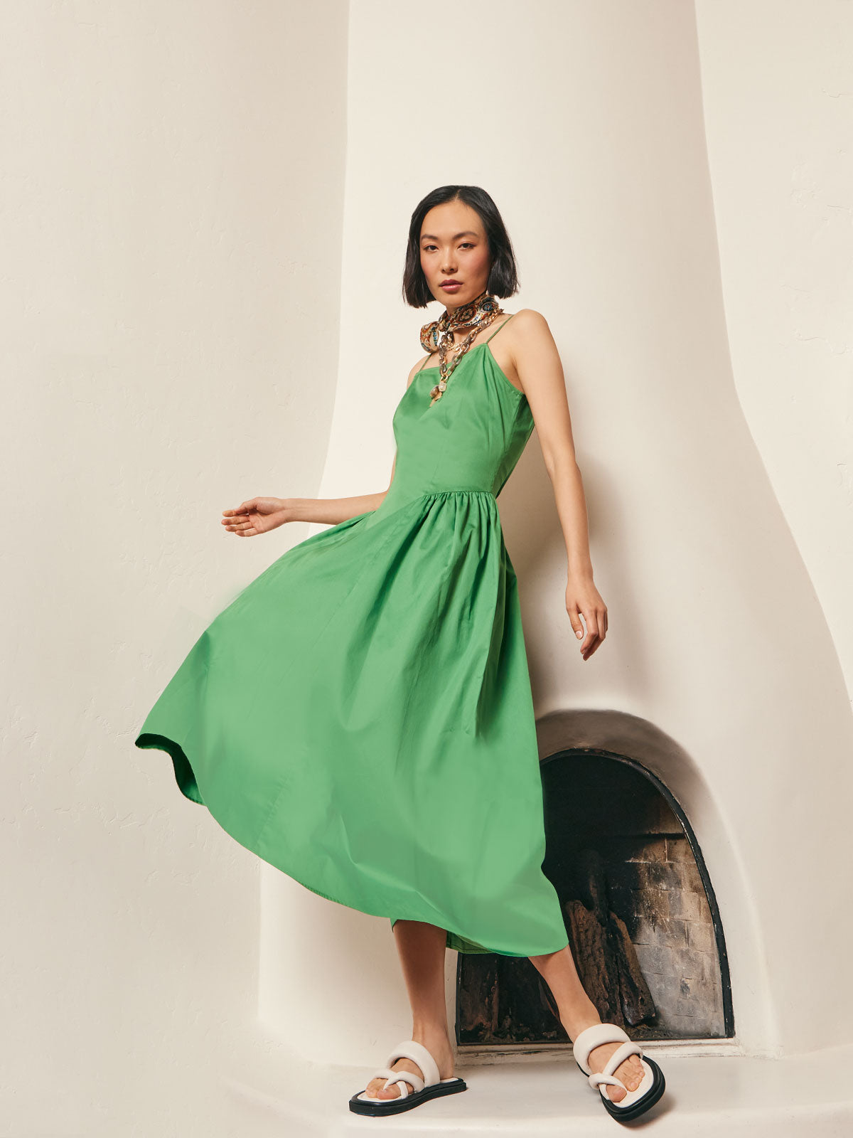 Modern Fit Flare Cotton Maxi Dress modern-fit-flare-cotton-maxi-dress
