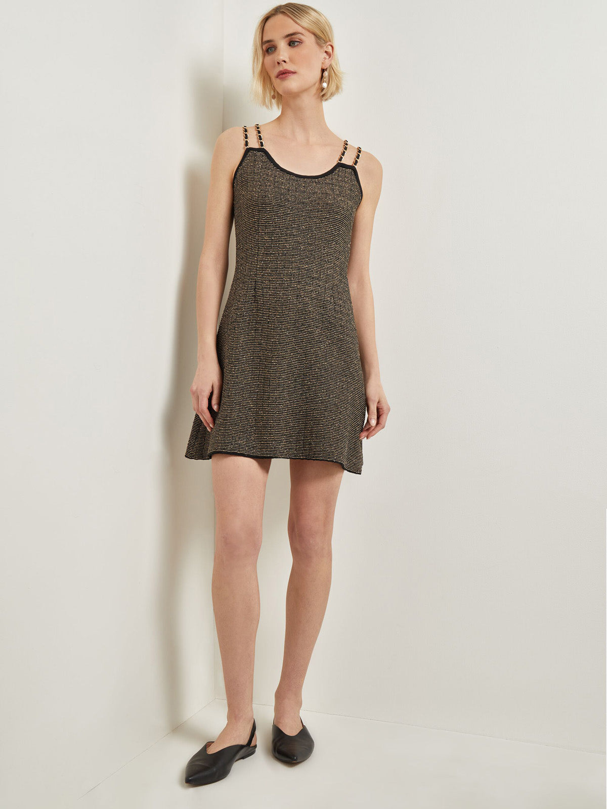 【新品未使用タグ付き】Paddington Mini Dress Red Tweed & Pearl Petra Mini Dress | Hyacinth House