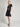 Fit-and-Flare Embroidered Detail Knit Dress - Modern Fit