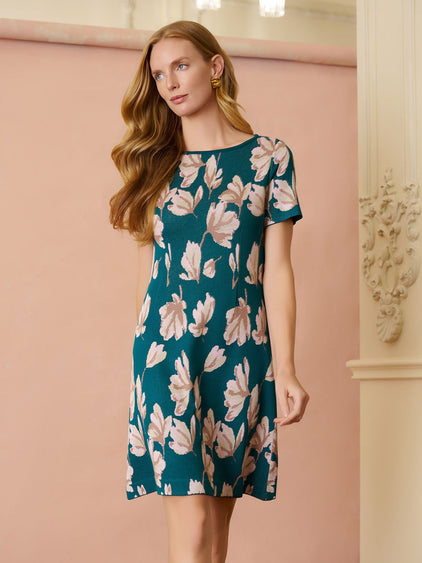 Spruce/Cherry Blossom/Charmeuse/Biscotti / XXL