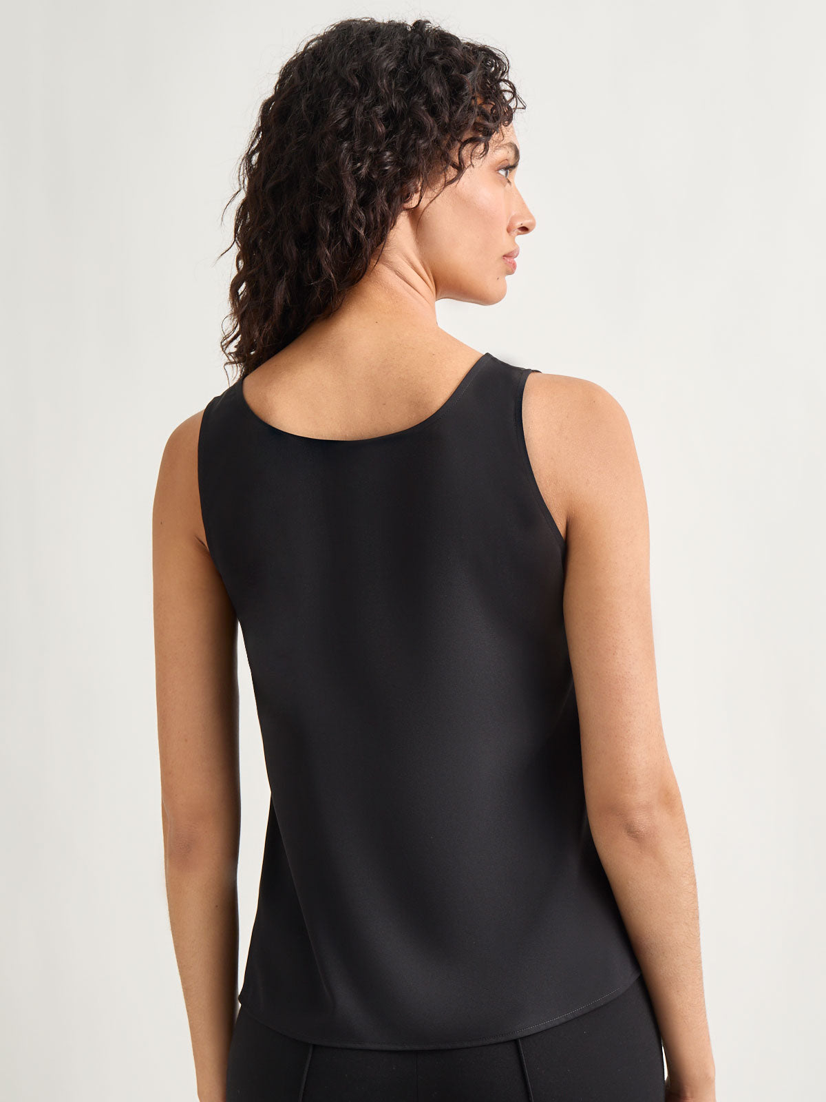 Classic Crepe de Chine Tank Top