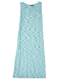 Lightweight Tweed Knit Sleeveless Maxi Dress