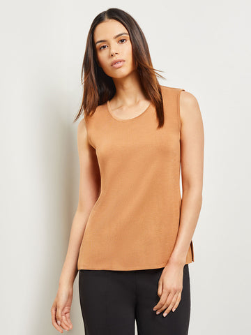 Classic Knit Tank Top, Goldenwood