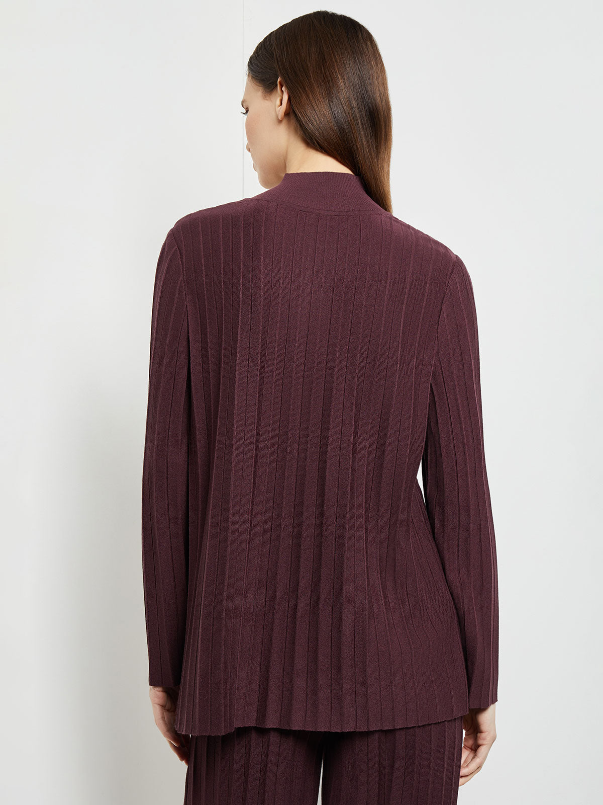 Long Sleeve Mock Neck Knit Tunic
