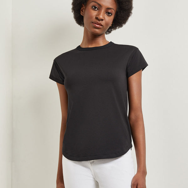 Classic Short Sleeve Jersey Knit Top