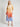 Pleated Ombre Crepe de Chine Maxi Dress - Modern Fit