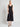 Fit-and-Flare Sheer Hem Knit Midi Dress, Black - Modern Fit
