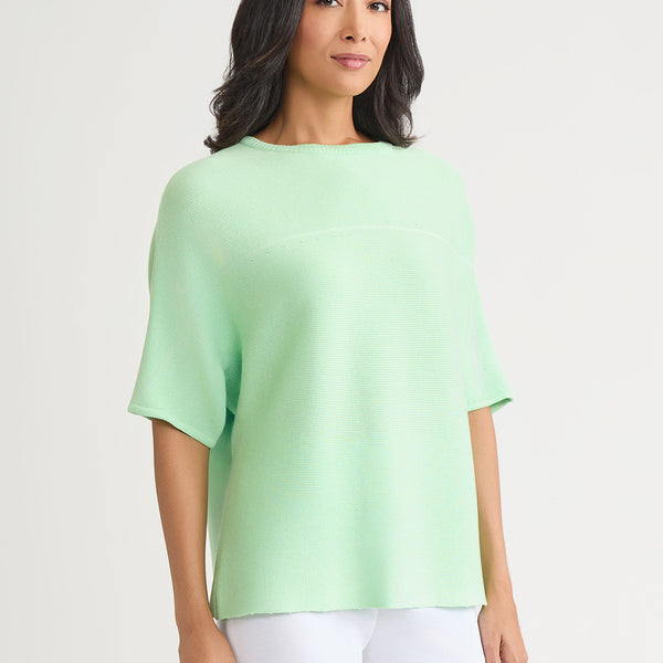 Dolman Sleeve Soft Knit Tunic - True Fit
