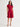 Fit & Flare LuxeStretch Ponte Dress, Scarlet Red - True Fit