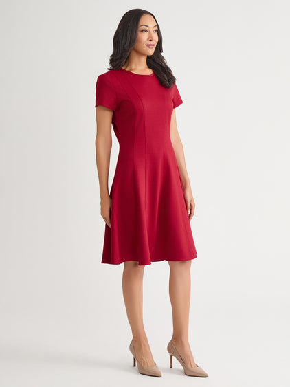 slim fit dress slacks SPANX Perfect Fit & Flare Dress main image 0