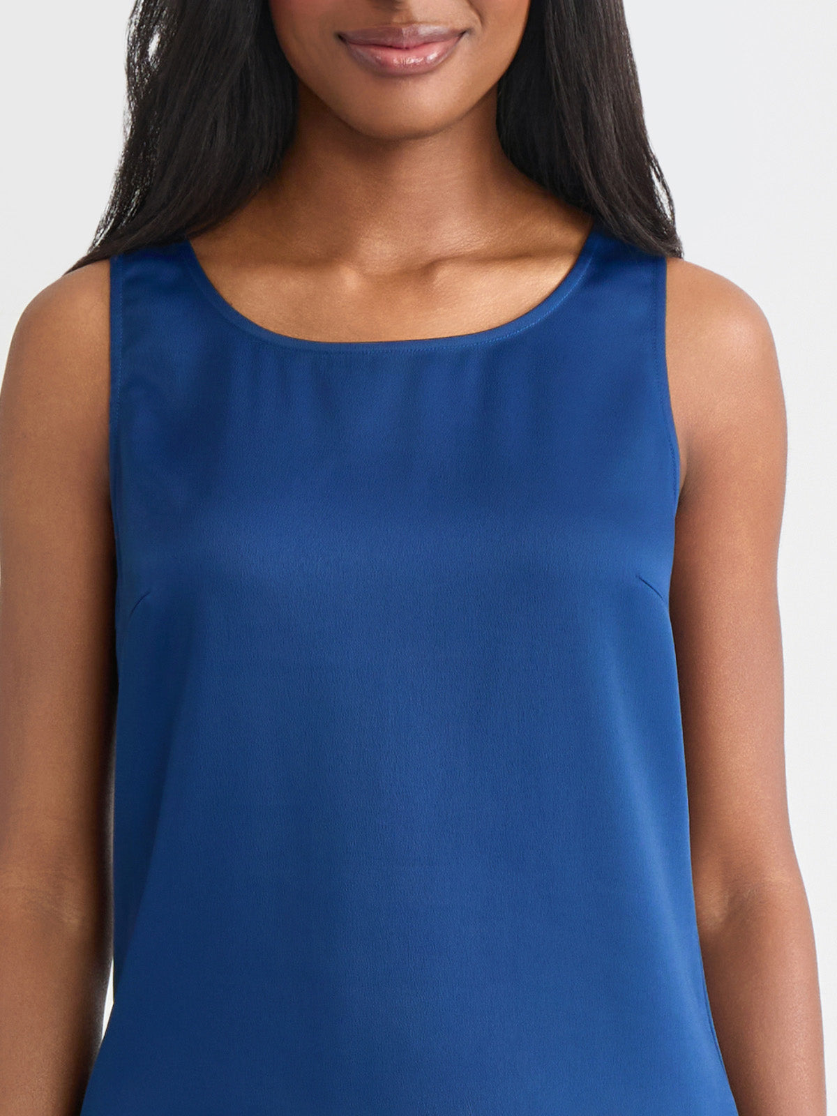 Classic Crepe de Chine Tank Top