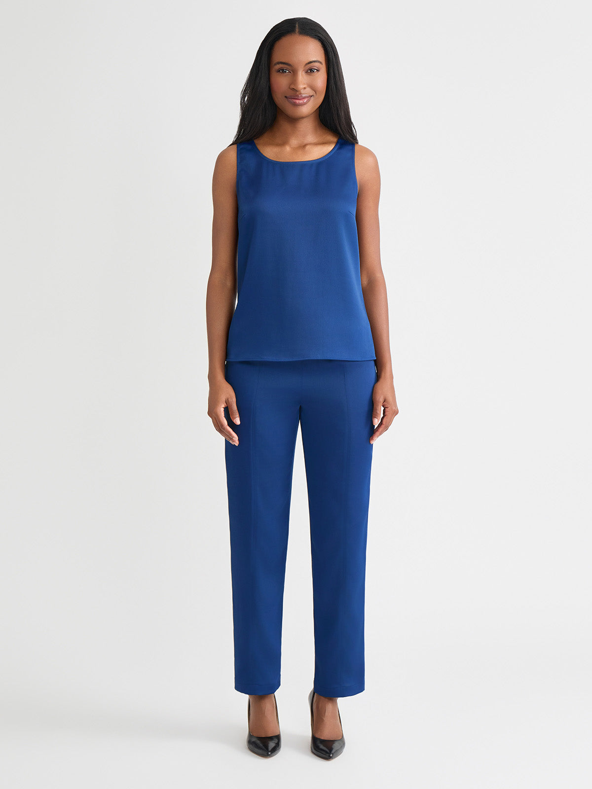 Classic Crepe de Chine Tank Top