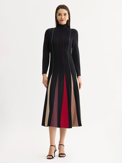 fit and flare maxi dress with sleeves & Multi-Color Soft Knit Winter Brides Material:50% Merino Wool 50% Organic Cotton White Spaghetti Straps A-Line and flowing flared sleeves