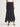 Fringe Hem Ribbed Knit Maxi Skirt, Black - True Fit