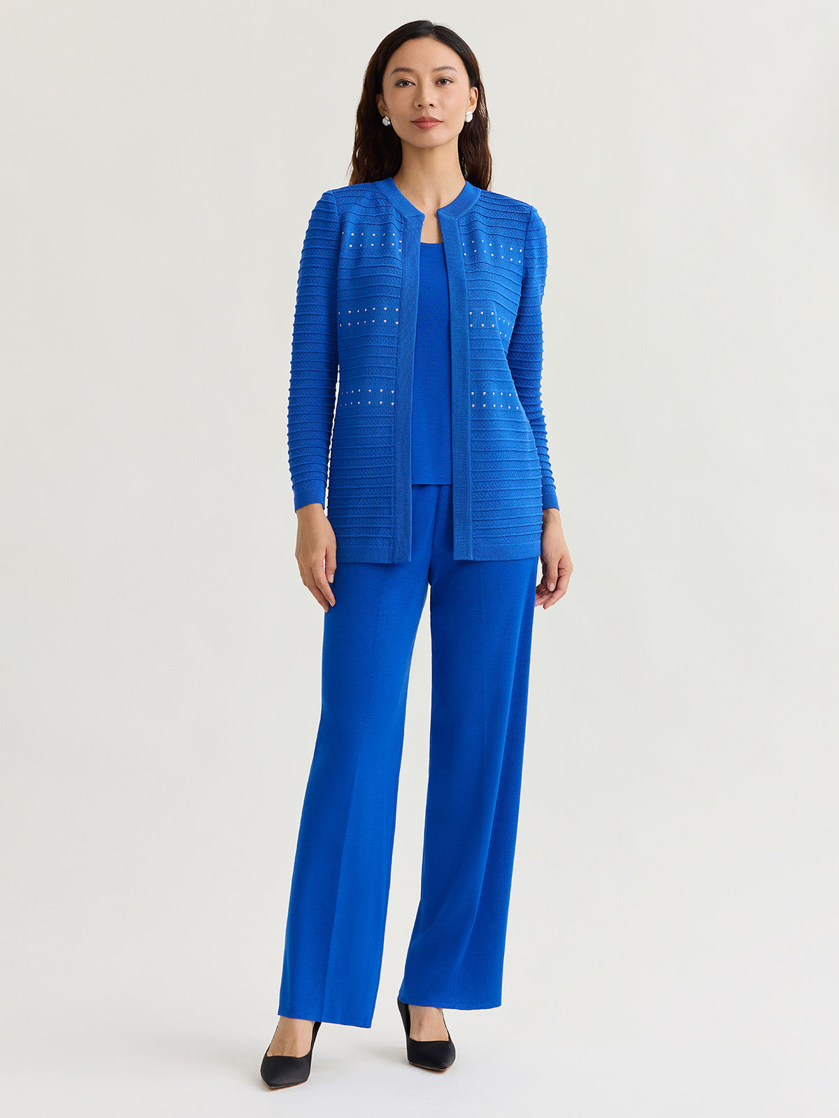 Heritage Ottoman Stitch Knit Jacket