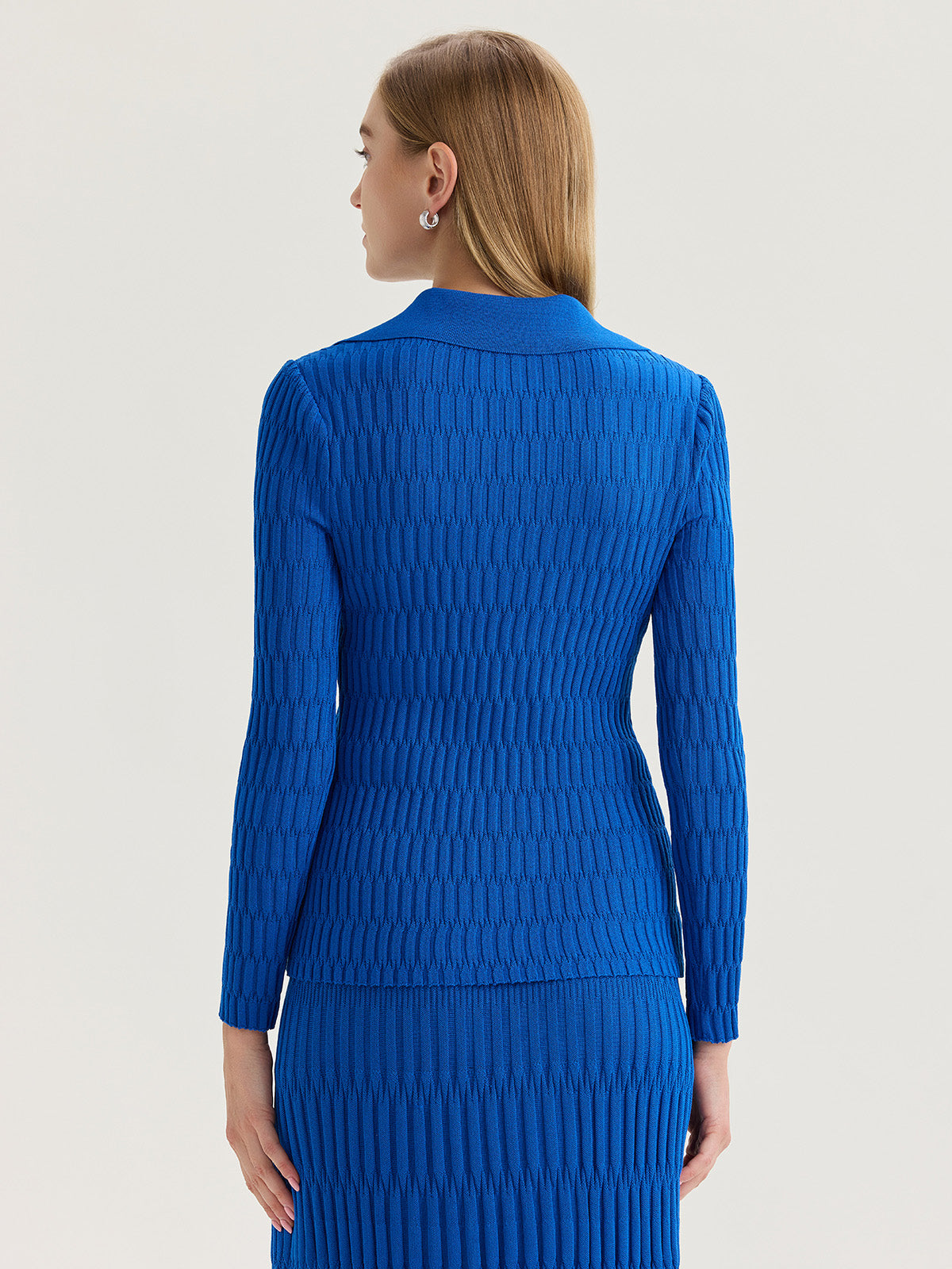 Raised Geometric Soft Knit Tunic
