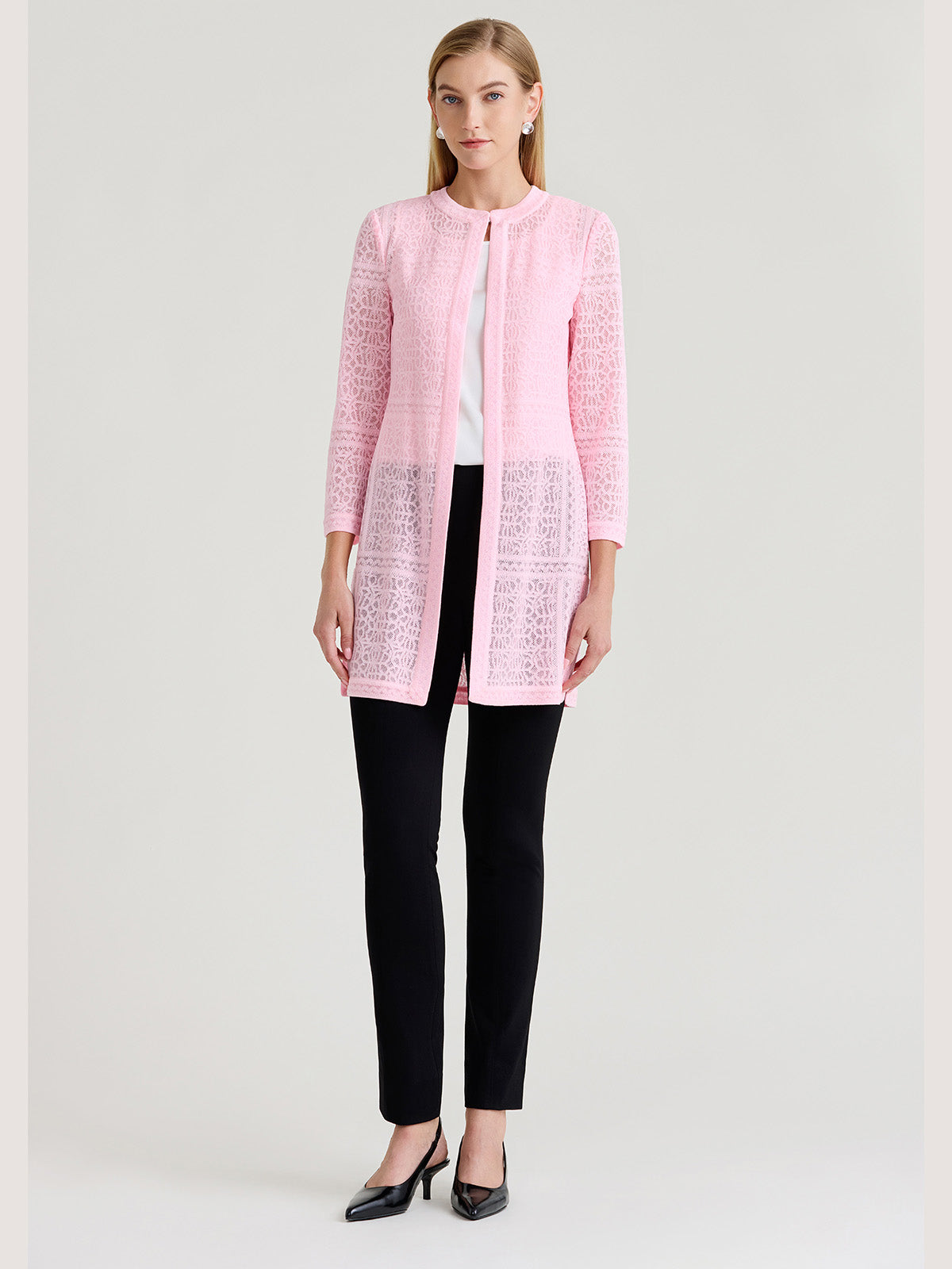 Heritage Tonal Burnout Knit Jacket