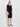 3/4 Sleeve Mylana Knit Sheath Dress, Black - True Fit