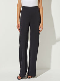 Palazzo Knit Pant in Black