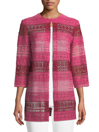 Azalea Crochet Jacket, Azalea | Misook