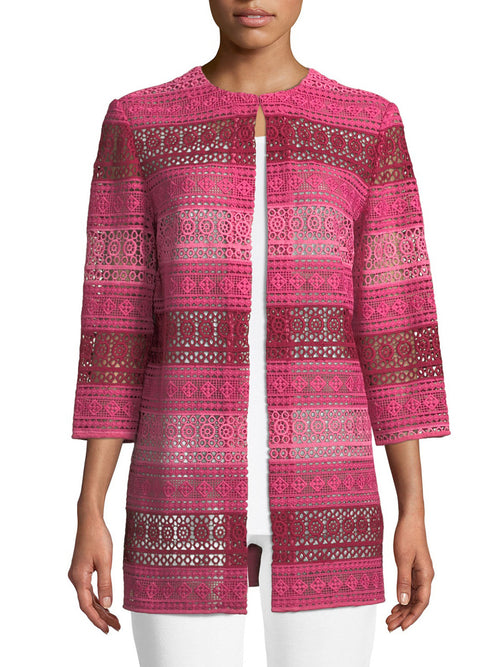 Azalea Crochet Jacket, Azalea | Misook