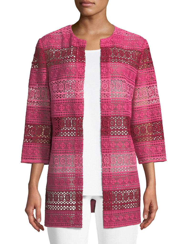 Azalea Crochet Jacket, Azalea | Misook