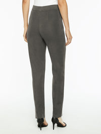 Straight Leg Knit Pant, Slate Grey, Slate Grey | Misook