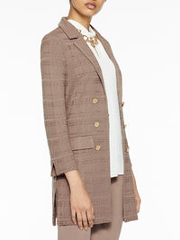 Tailored Signature Knit Jacket, Macchiato, Macchiato | Misook