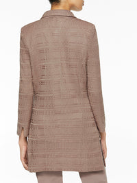 Tailored Signature Knit Jacket, Macchiato, Macchiato | Misook