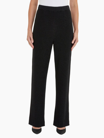 Pull-On Shimmer Woven Wide Leg Pant