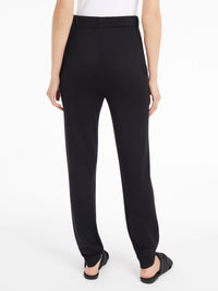 Knit Jogger Pant, Black, Black | Misook