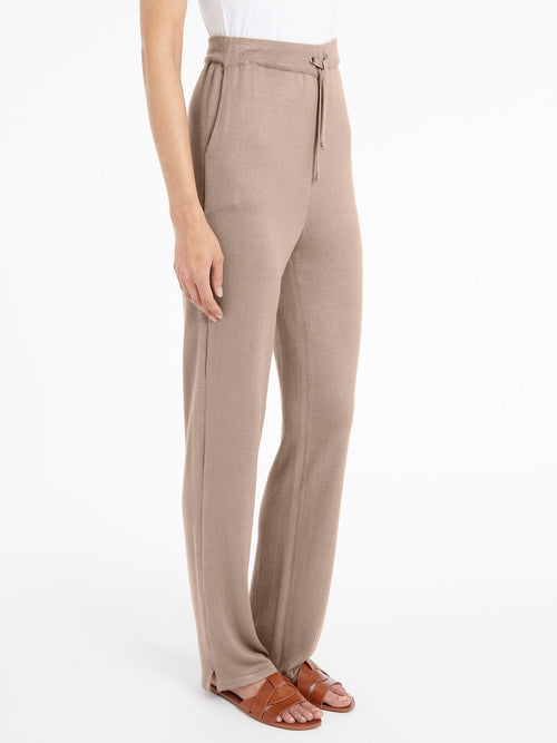 Soft Knit Drawstring Pant, Macchiato, Macchiato | Misook