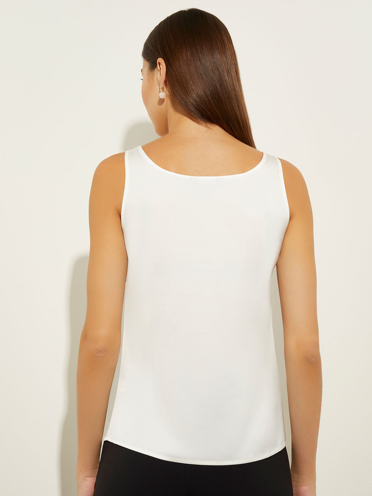 Classic Crepe de Chine Tank Top