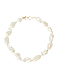 Blister Pearl Short Necklace, Pearl | Misook