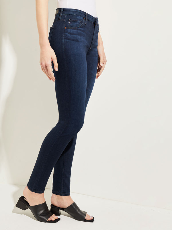 ag jeans cigarette leg Prima Jean, Women's, Blue, 22 The AG Adriano Goldschmied Prima Mid AG The Stilt Low-Rise Cigarette
